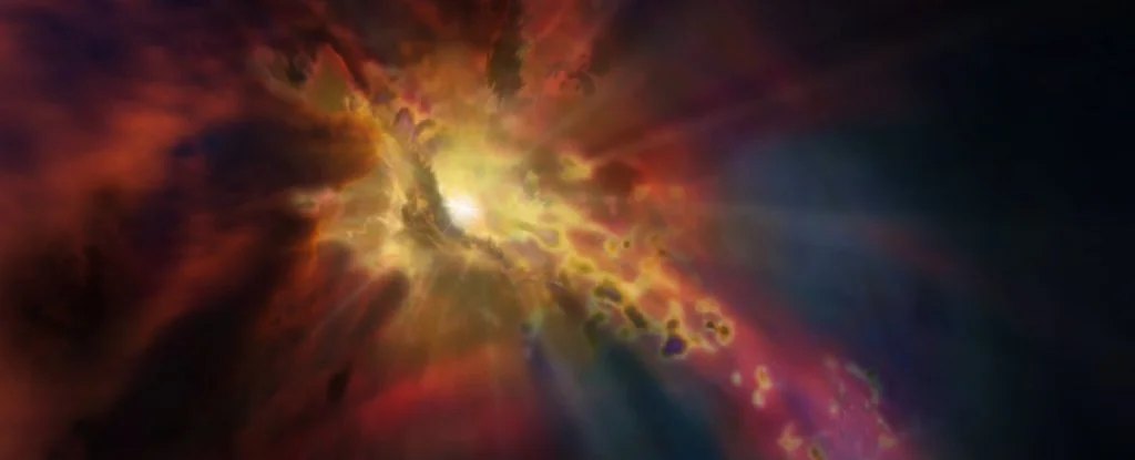 Астрономы впервые увидели космический фонтан - редкое и удивительное явление - фото 412133