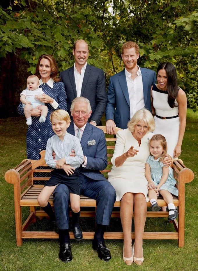 Королевская семья Великобритании поделилась новым официальным портретом, и он очень милый - фото 412321