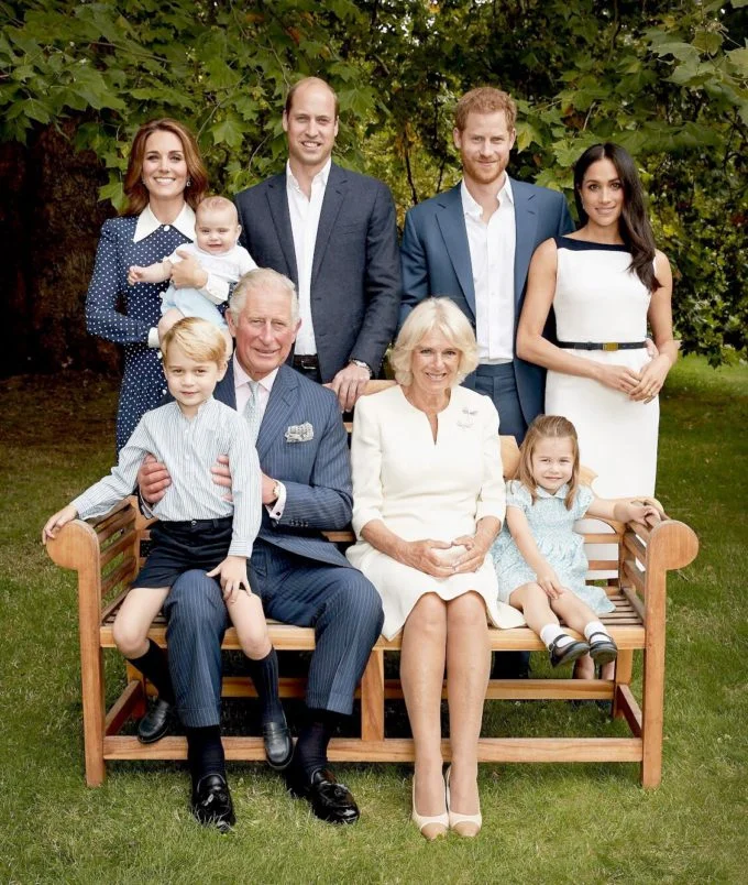 Королевская семья Великобритании поделилась новым официальным портретом, и он очень милый - фото 412322