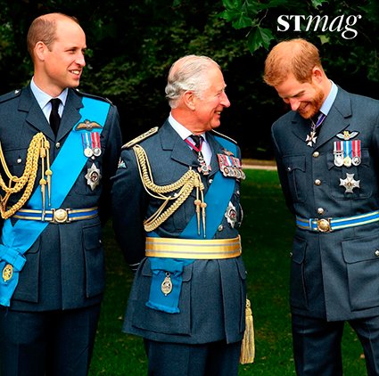 Дедушка и внук: принц Чарльз на руках с принцем Луи стали украшением журнала - фото 412829
