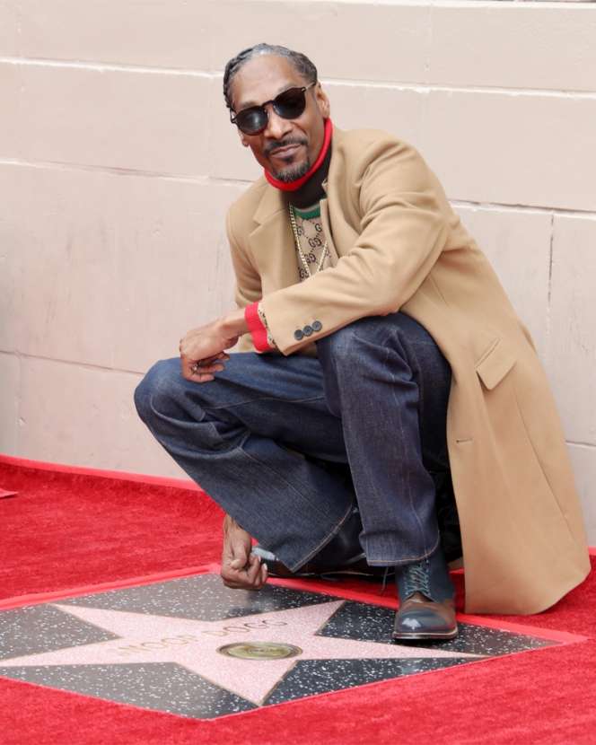 Snoop Dogg получил свою звезду на Аллее Славы - фото 413119