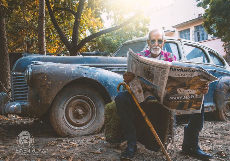 98-летний индийский дедушка и его наряды превзойдут всех малолетних хипстеров - фото 413436