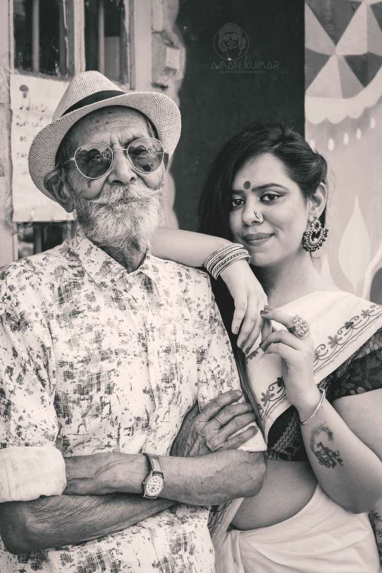98-річний індійський дідусь та його наряди втруть носа усім малолітнім хіпстерам - фото 413437