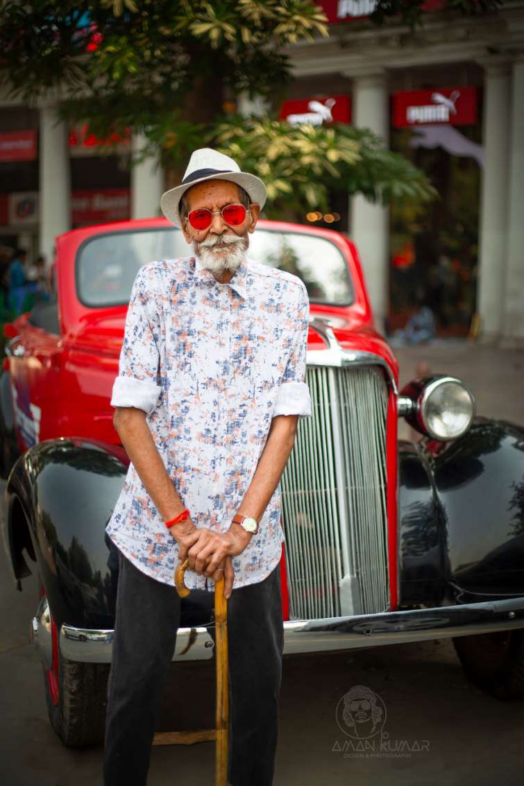 98-летний индийский дедушка и его наряды превзойдут всех малолетних хипстеров - фото 413438