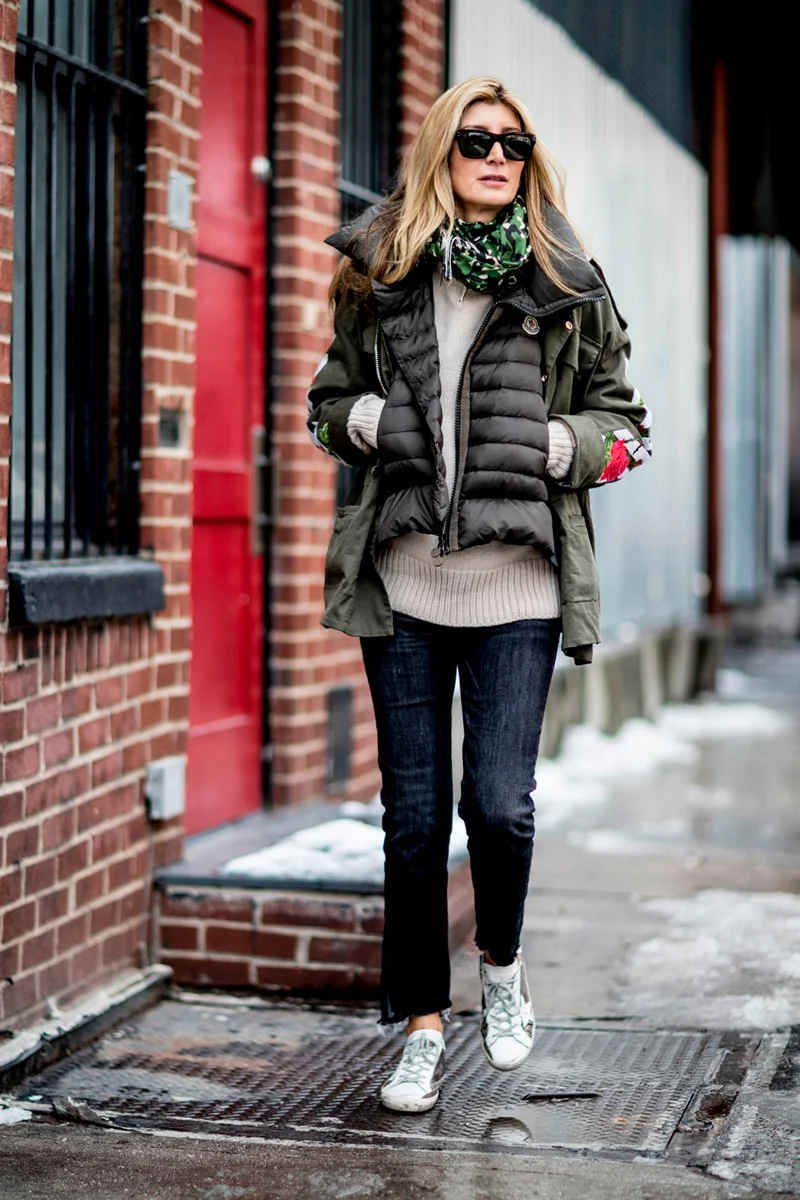 Вуличний стиль: як стильно носити пуховик цієї зими - фото 413839