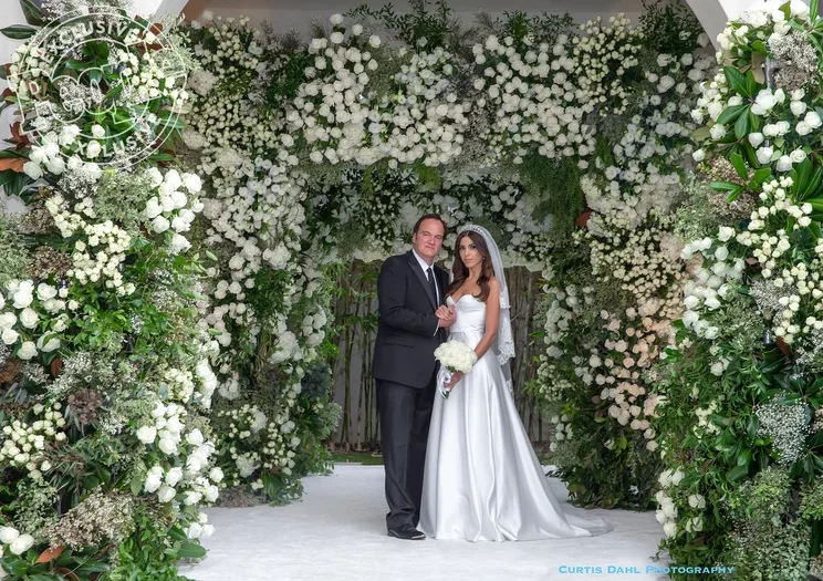 55-річний Квентін Тарантіно вперше одружився з 35-річною моделлю - фото 414041