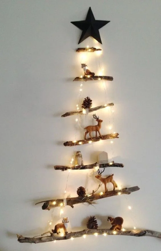 Создаем уют своими руками: идеи декора дома рождественскими фонариками - фото 415200