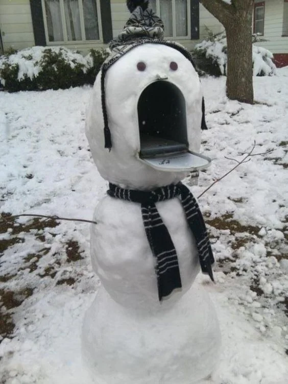 Вспомним детство: прикольные и веселые идеи для лепки снеговиков - фото 415824