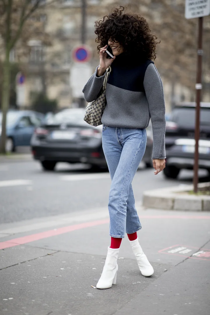 О, эта высокая мода: уличный стиль-вдохновение на улицах Парижа - фото 419583