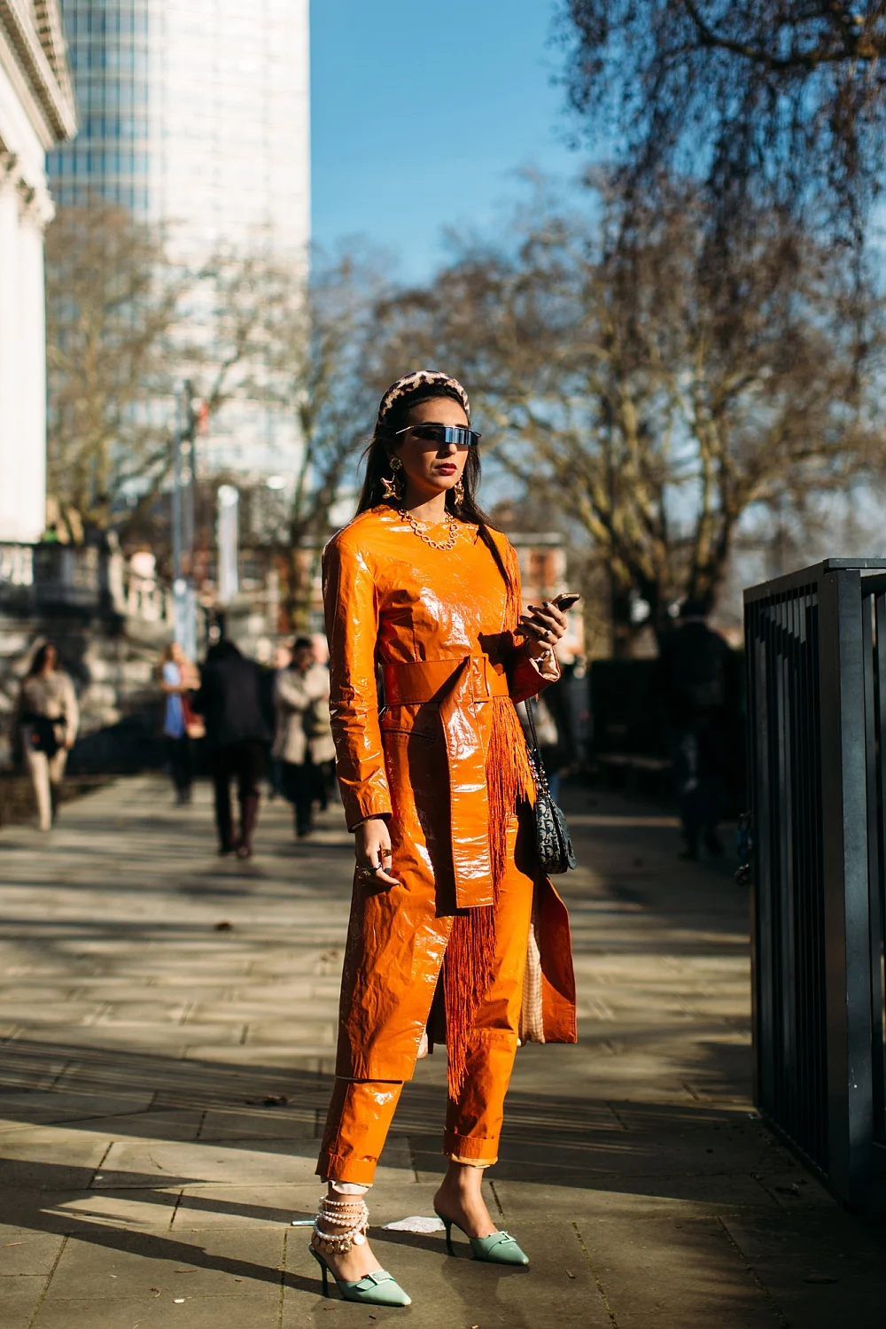 Вуличний стиль Тижня моди в Лондоні настільки крутий, що тобі захочеться брати приклад - фото 422591