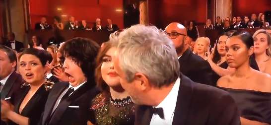 Прикольные и странные моменты церемонии 'Оскар 2019', которые рассмешили зрителей - фото 423206