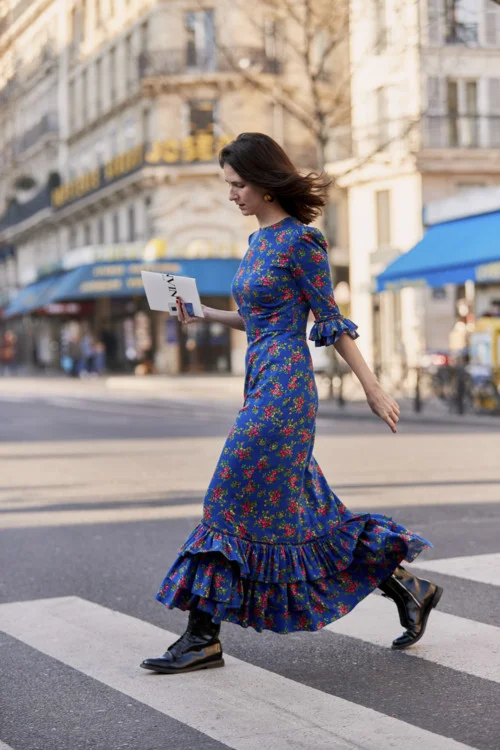 Уличный стиль: концентрация красоты и шарма на Неделе моды в Париже - фото 423786