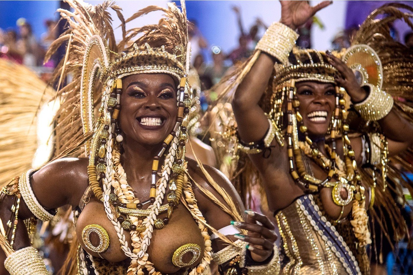 Горячие девушки с карнавала в Рио: эта сочная и аппетитная подборка сделает твой день - фото 424645