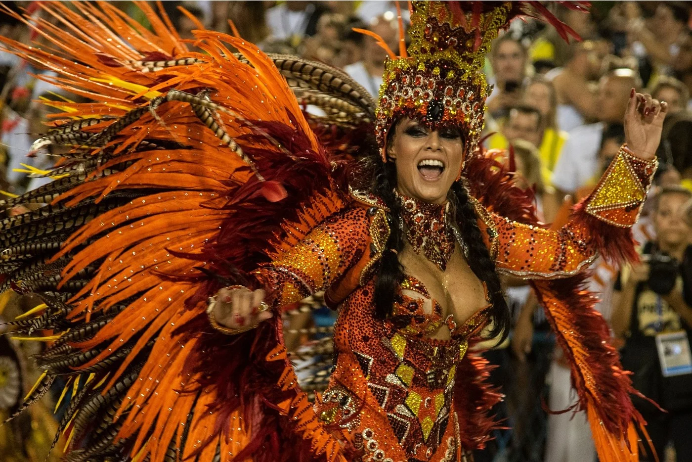 Горячие девушки с карнавала в Рио: эта сочная и аппетитная подборка сделает твой день - фото 424646