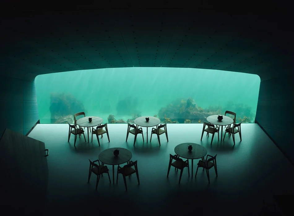 Как выглядит первый в Европе подводный ресторан - фото 425944