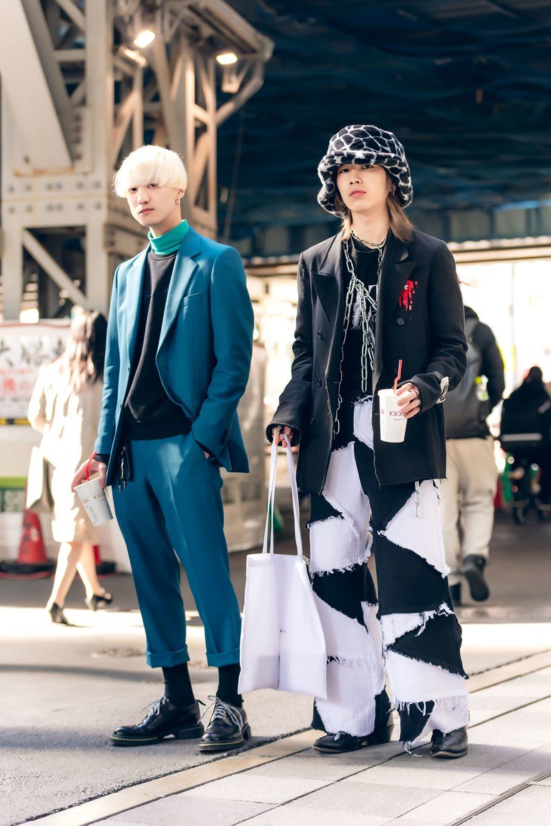 Уличный стиль на Неделе моды в Токио как с другой планеты и ломает все стереотипы о моде - фото 426010