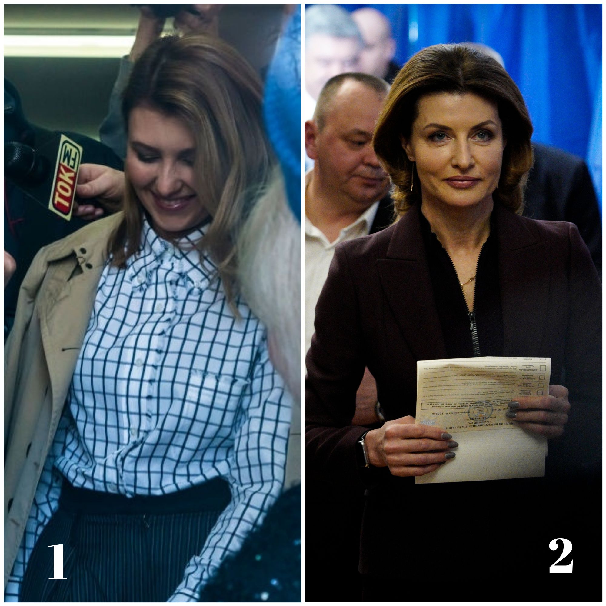Порошенко vs Зеленская: в чем вероятные первые леди сходили на выборы - 427268 Порошенко vs Зеленская: в чем вероятные первые леди сходили на выборы - фото 427268
