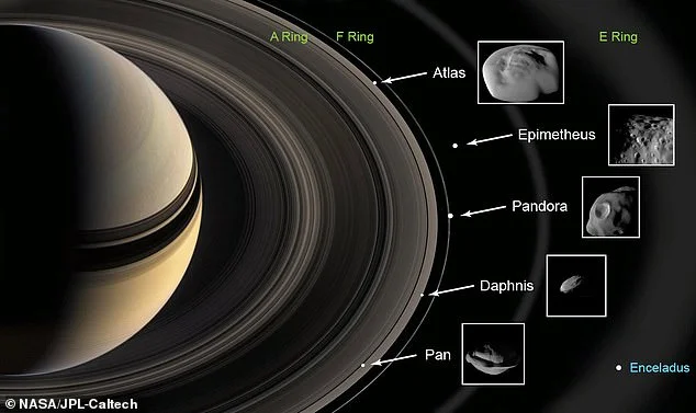 NASA показало спутники Сатурна и они похожи на маленькие пельмени - фото 427293