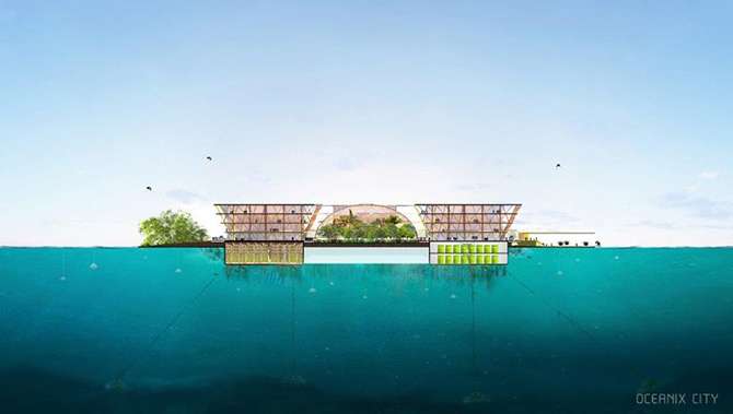 Місто майбутнього: як виглядають перші плаваючі поселення в океані - фото 427961