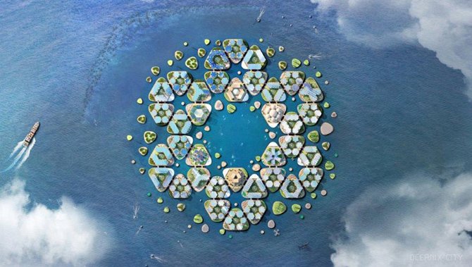 Город будущего: как выглядят первые плавающие поселения в океане - фото 427964