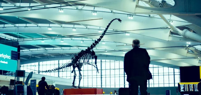 В аэропорту Хитроу поселился динозавр-вегетерианец, которому уже более 155 млн лет - фото 428517