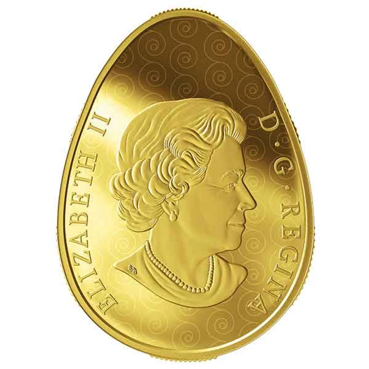 В Канаде выпустили золотую монету в форме украинской писанки – ее цена поражает - фото 429309