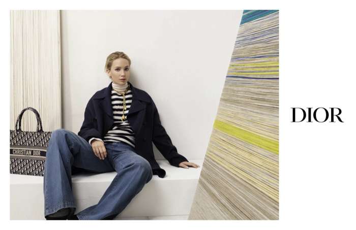 Роботи української художниці засвітилися в рекламній кампанії Dior з Дженніфер Лоуренс - фото 429481