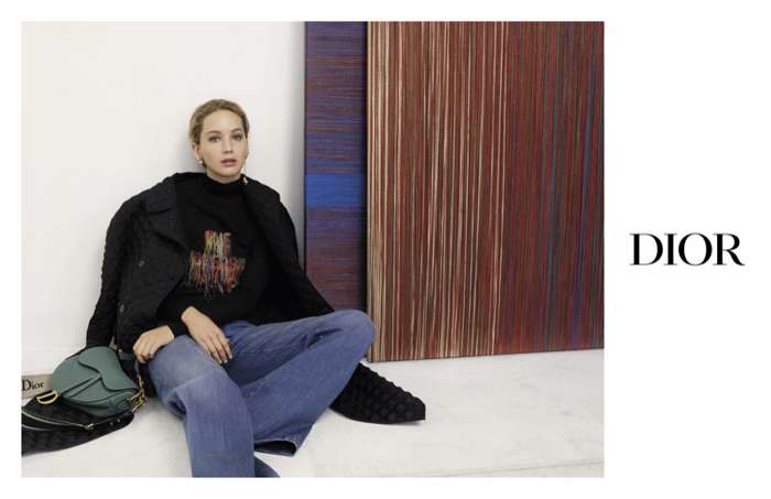 Роботи української художниці засвітилися в рекламній кампанії Dior з Дженніфер Лоуренс - фото 429487