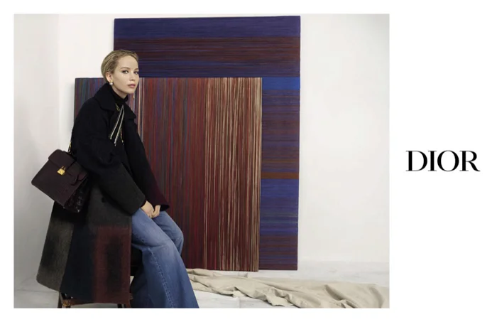 Работы украинской художницы засветились в рекламной кампании Dior с Дженнифер Лоуренс - фото 429488