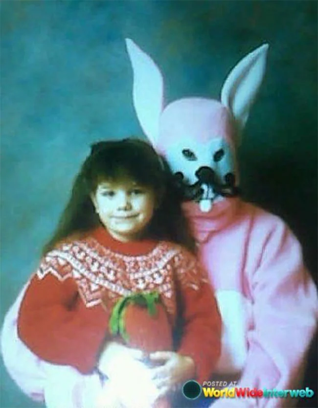 Архивные фото с пасхальным кроликом, от которых будет в шоке каждый современный ребенок - фото 430925