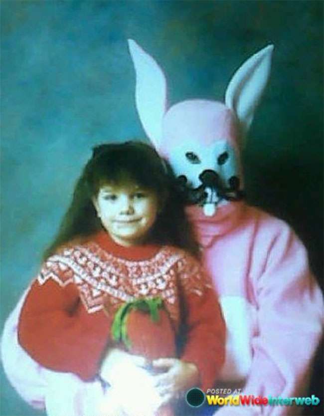 Архивные фото с пасхальным кроликом, от которых будет в шоке каждый современный ребенок - фото 430925