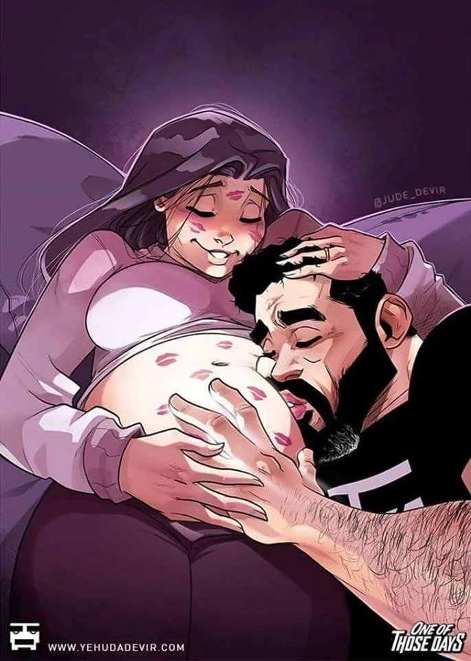 Художник намалював комікси про вагітних дівчат, від яких ти будеш сміятися до сліз - фото 431138