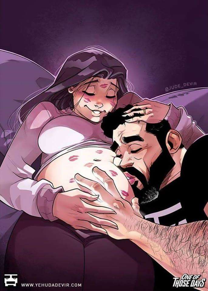 Художник нарисовал комиксы о беременных девушках, от которых ты будешь смеяться до слез - фото 431138