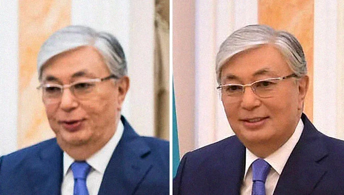 Президента Казахстану омолодили фотошопом і з цих фото сміється увесь світ - фото 431653