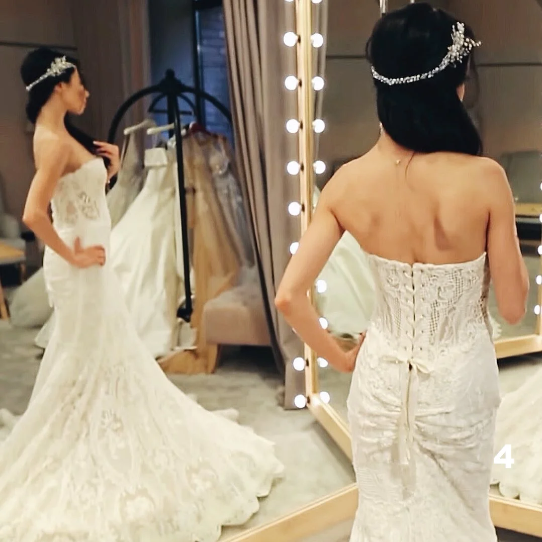 Выбирай самое красивое свадебное платье для Екатерины Кухар - фото 436415