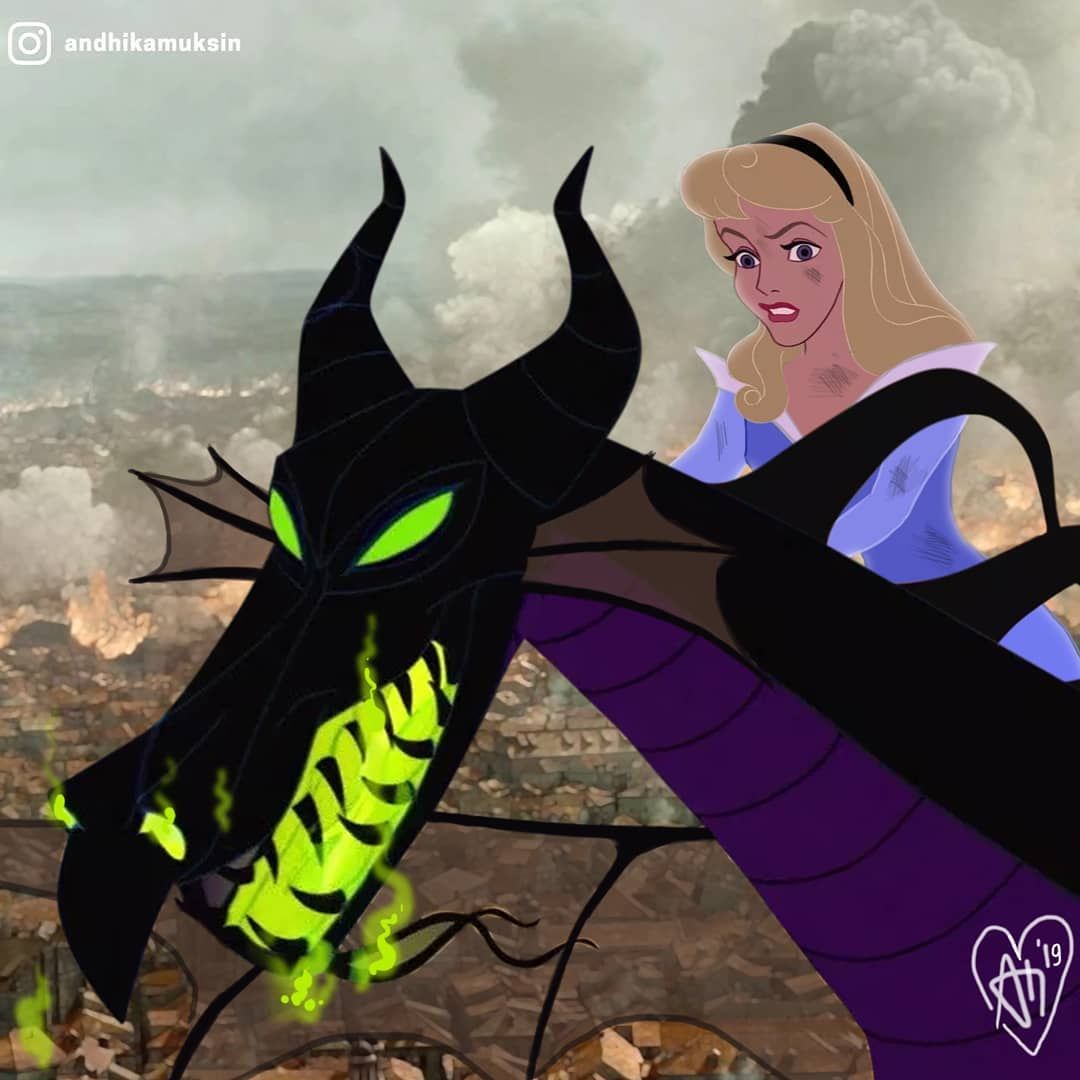 Художник показал жизнь персонажей Disney в современном мире, и это очень смешно - 437233 Художник показал жизнь персонажей Disney в современном мире, и это очень смешно - фото 437233
