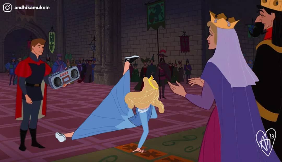 Художник показал жизнь персонажей Disney в современном мире, и это очень смешно - 437242 Художник показал жизнь персонажей Disney в современном мире, и это очень смешно - фото 437242