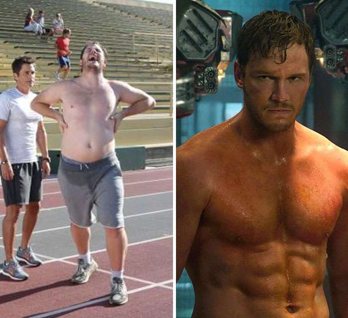 Тогда и сейчас: как голливудские актеры изменили свои тела ради съемок в фильмах Marvel - фото 441981