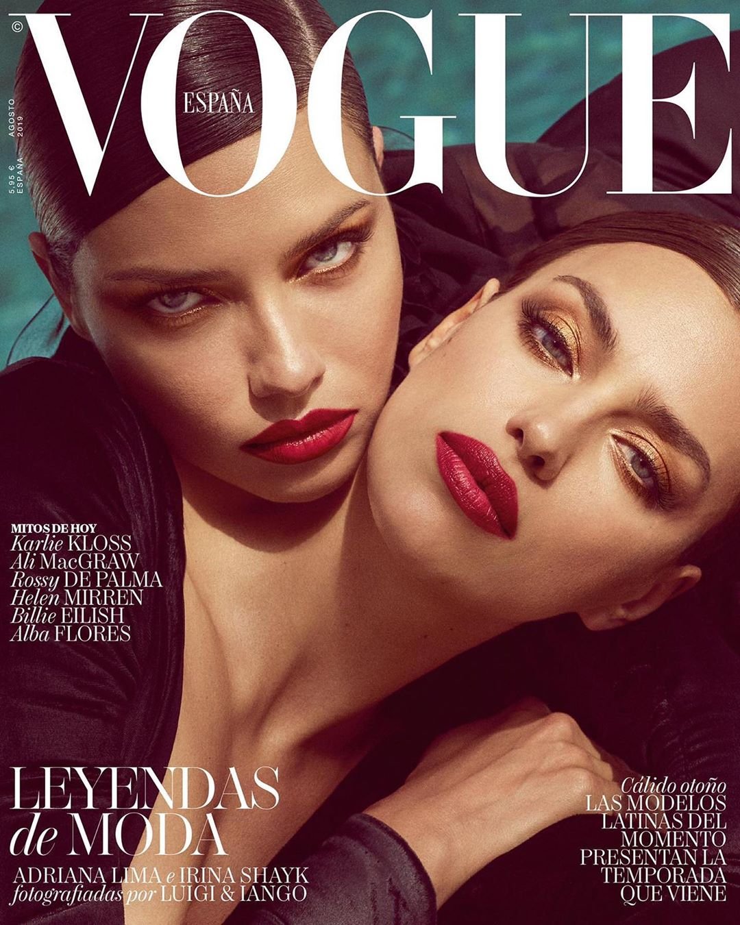 Сексапильные Ирина Шейк и Адриана Лима поразили фотосессией в стиле БДСМ для Vogue - фото 442399