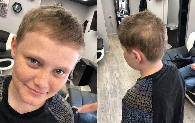 Хлопчик не ходив до перукарні 10 років, і через це його зачіска виглядає досить моторошно - фото 443398