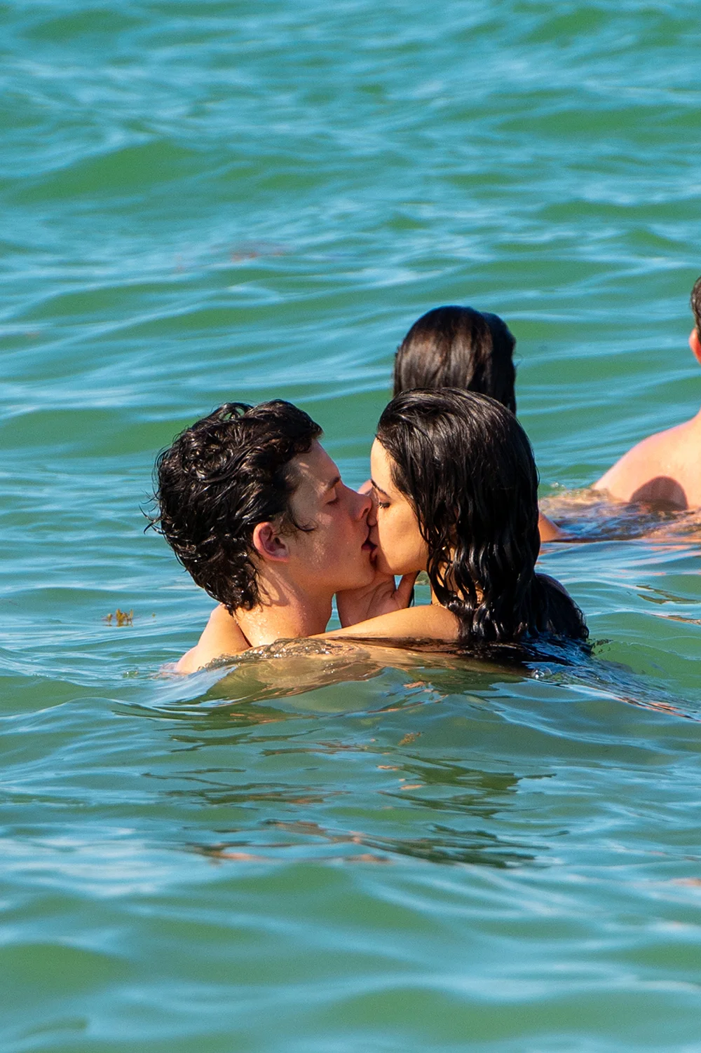 Камила Кабельо и Шон Мендес подтвердили свой роман страстным поцелуем в воде - фото 443513