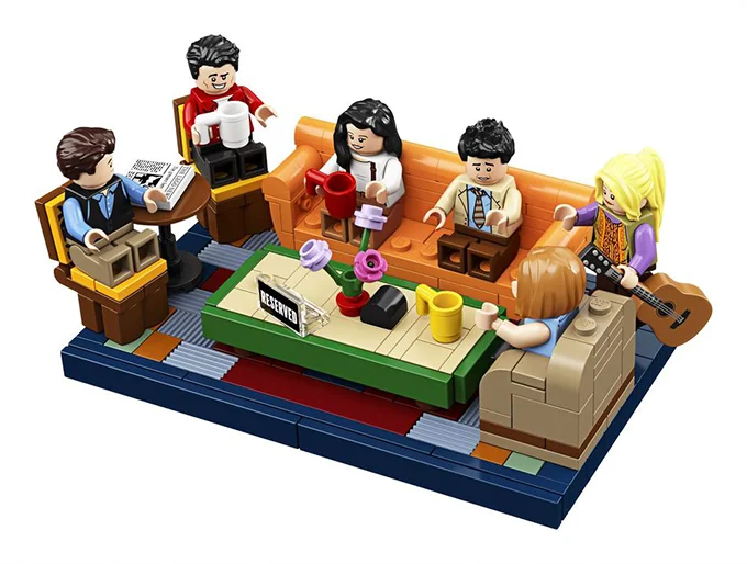 Компания Lego выпустила конструктор по мотивам сериала 'Друзья', и это просто кайф - фото 444911
