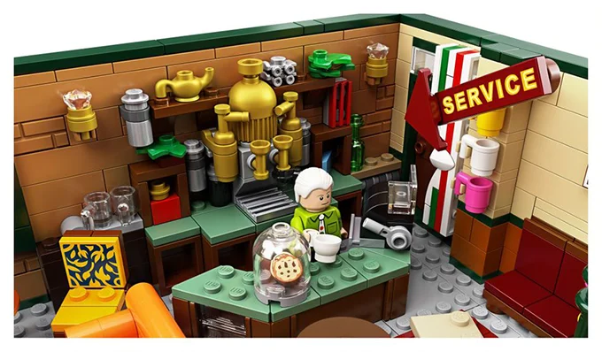 Компания Lego выпустила конструктор по мотивам сериала 'Друзья', и это просто кайф - фото 444912