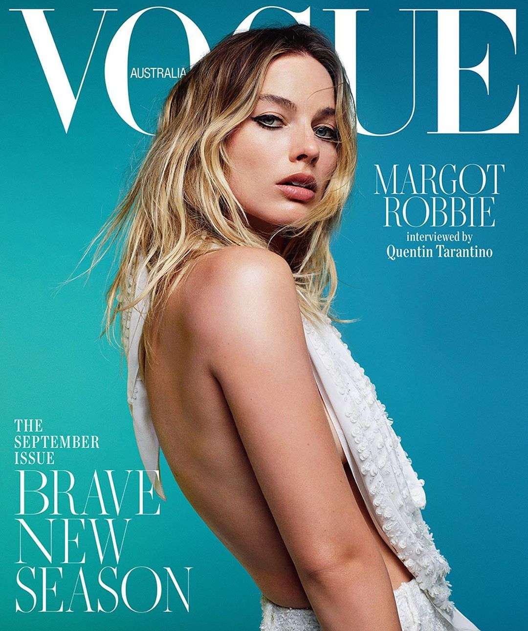 Марго Робби украсила обложку Vogue, но фанов напугал ее худощавый вид - фото 446826