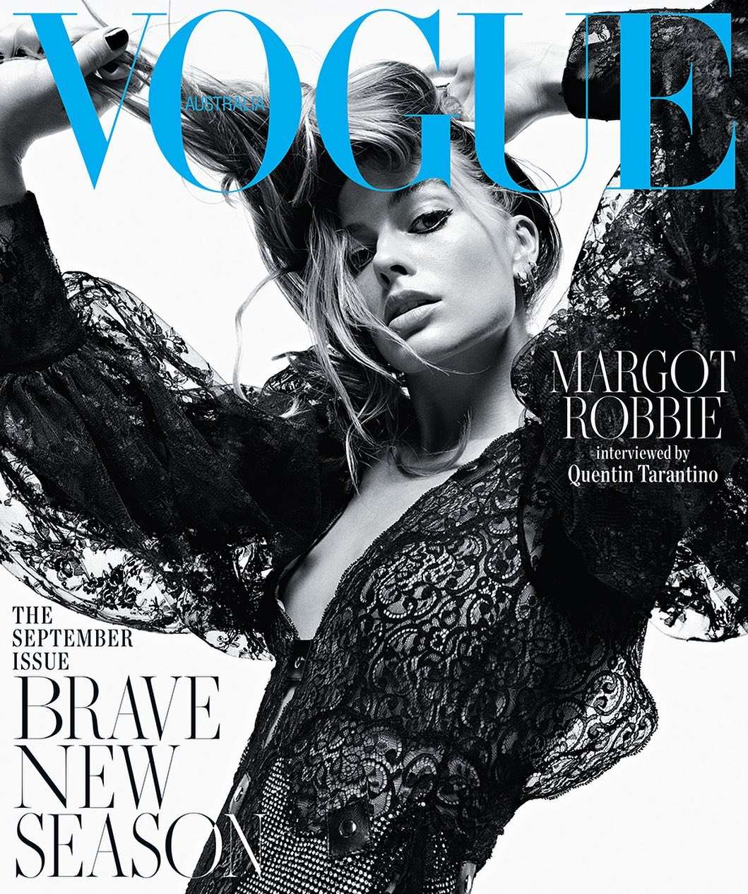 Марго Робби украсила обложку Vogue, но фанов напугал ее худощавый вид - фото 446831