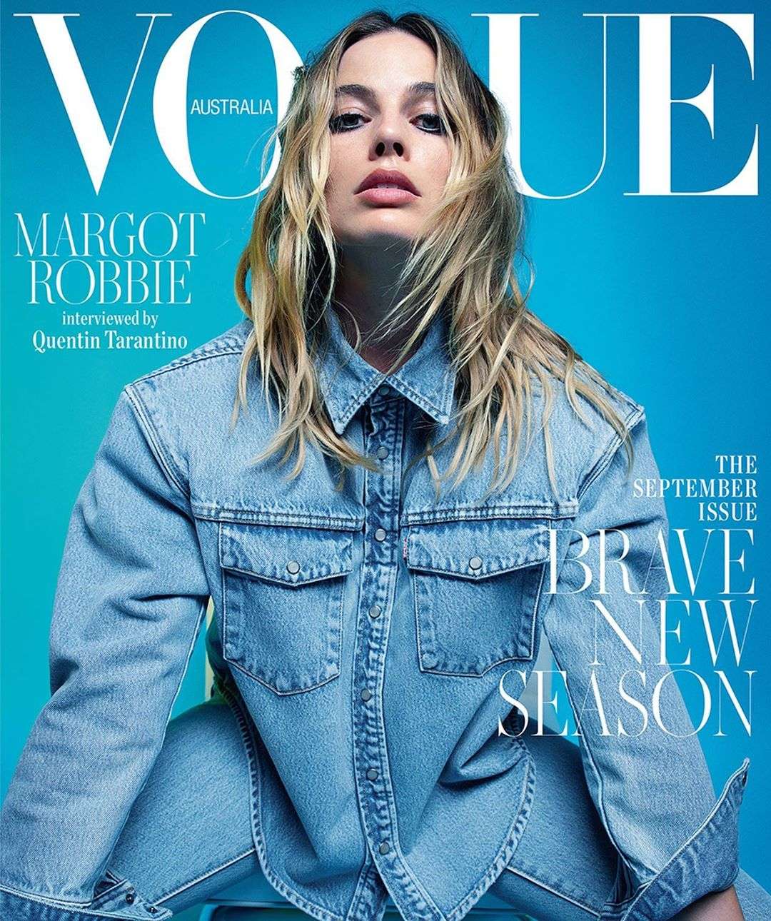 Марго Робби украсила обложку Vogue, но фанов напугал ее худощавый вид - фото 446832