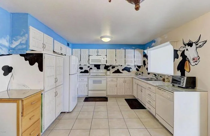 Люди поделились самыми нелепыми интерьерами кухонь, от которых хочется закрыть глаза - фото 446895