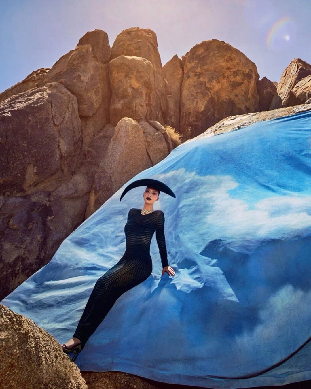 Ким Кардашьян удивила кардинальным перевоплощением для арабского Vogue - фото 447447