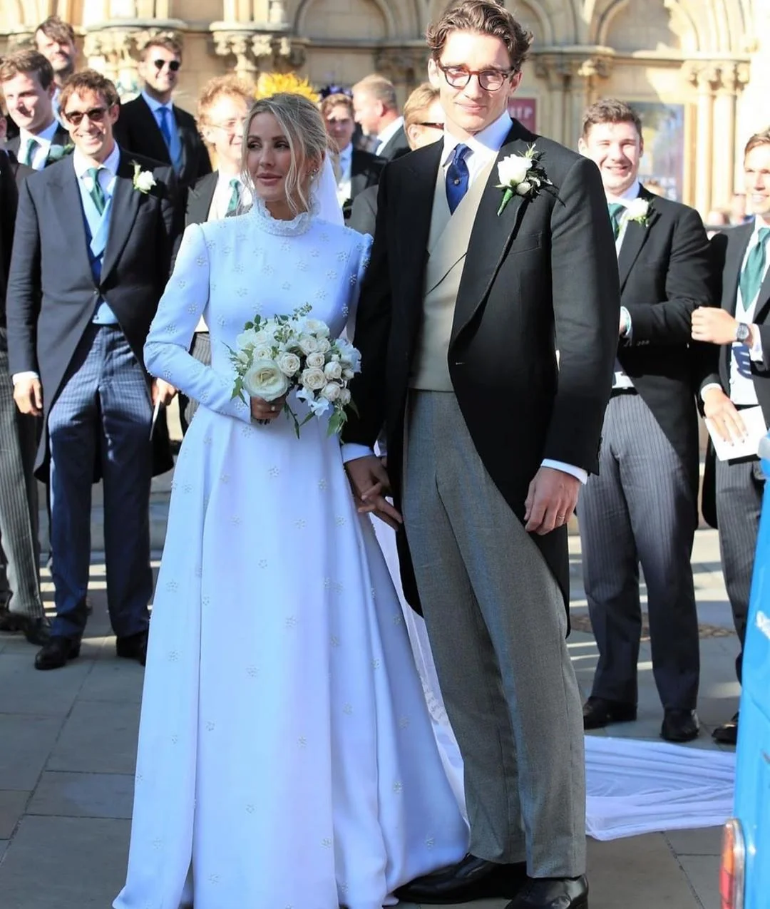 Бывшая подружка принца Гарри, певица Элли Голдинг вышла замуж - фото 448180
