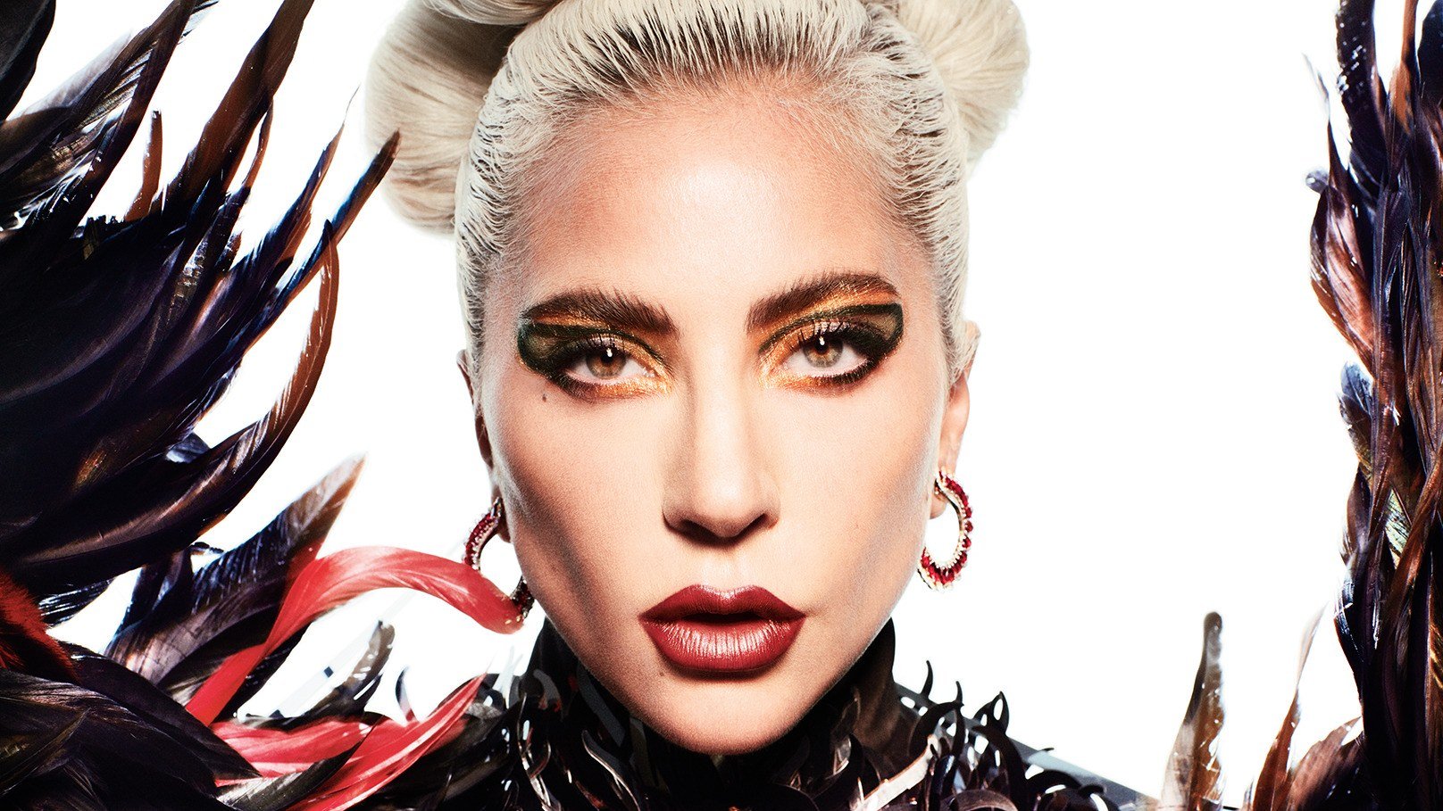 Эпатажная Леди Гага превратилась в женственную кошечку ради новой фотосессии - фото 450144